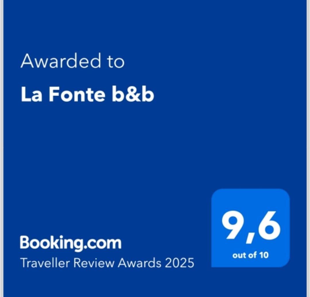 La Fonte B&B П'єтралунга Екстер'єр фото