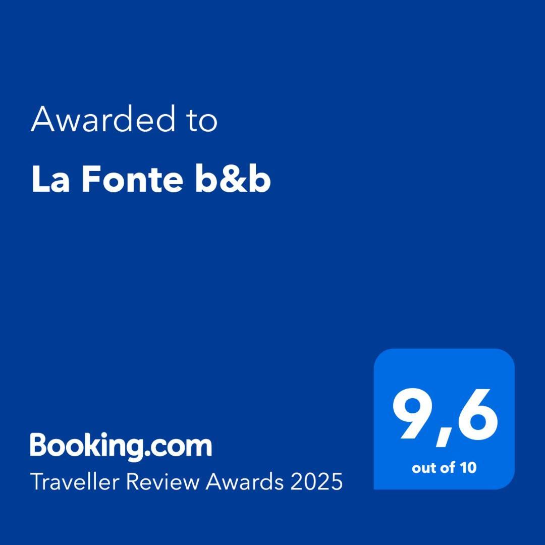 La Fonte B&B П'єтралунга Екстер'єр фото